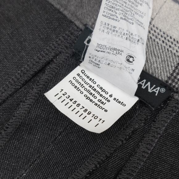 980$ Dolce & Gabbana Multipocket Cargo Military Grey Cotton Pants 48/32 - Picture 7 of 12